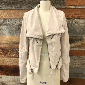 Tan suede Sole Mio fashion jacket